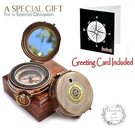 Trust in The Lord -Proverbs 3: 5-6 Engraved Compass Hiking Survival -Military Sighting Compass-Backpacking Navigation Compass -Boy Scout Compass for Kids-Professionals Hikers-Pastor Appreciation Gift