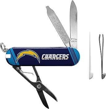 The Sports Vault NFL Los Angeles Chargers Essential Pocket Multi-Tool