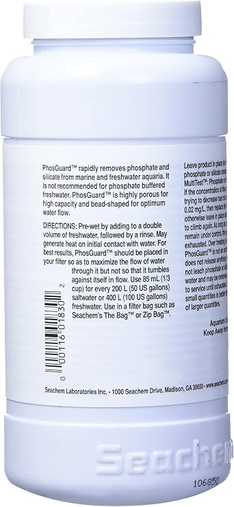 Seachem PhosGuard 500 mL / 30 cu.in.
