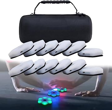 Smart Reaction Training Lights, App-Controlled Agility & Reflex Coach,12lights