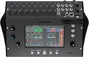 Allen & Heath CQ-18T Digital Mixer with 7-inch Touchscreen, WiFi, and Bluetooth