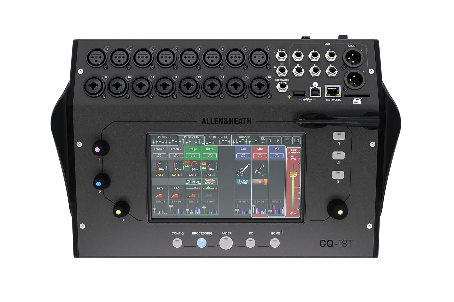 Allen & Heath CQ-18T Digital Dj Mixer With 7 Inches Touchscreen Wifi And Bluetooth Connectivity, Black - Review, Price and Buying Guide