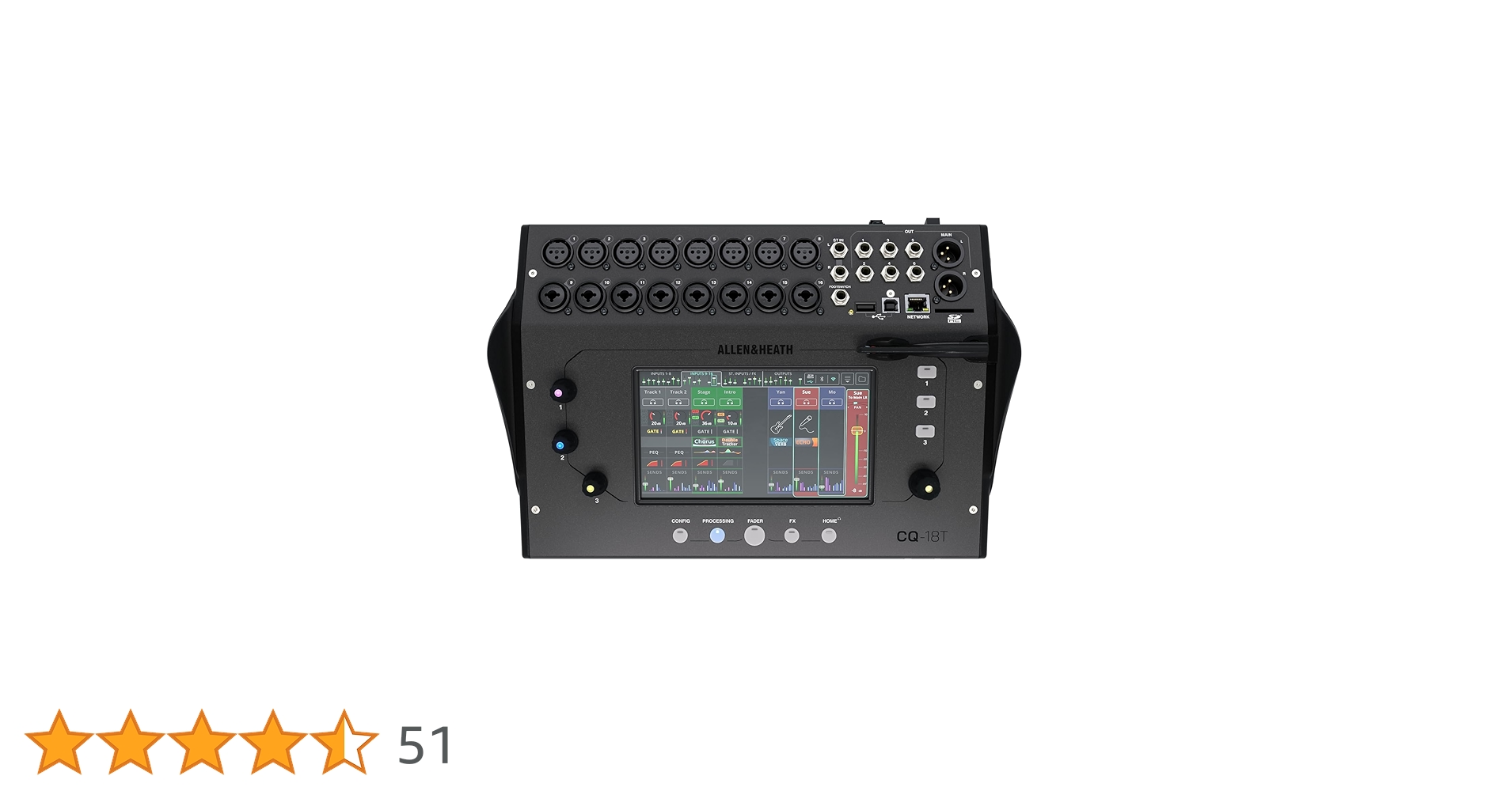 ALLEN&HEATH CQ-18T デジタルミキサー 専用ケース付き 楽天市場】Allen & HeathCQ-18T・純正ソフトケースセット