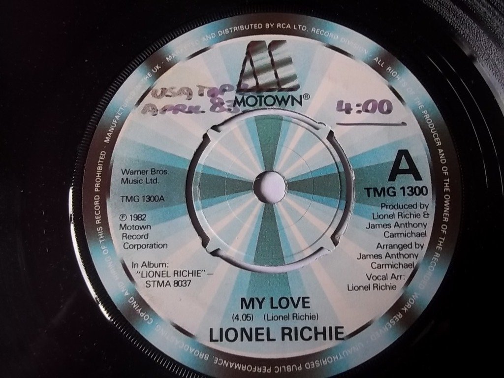 Lionel Richie - My Love - Lionel Richie 7