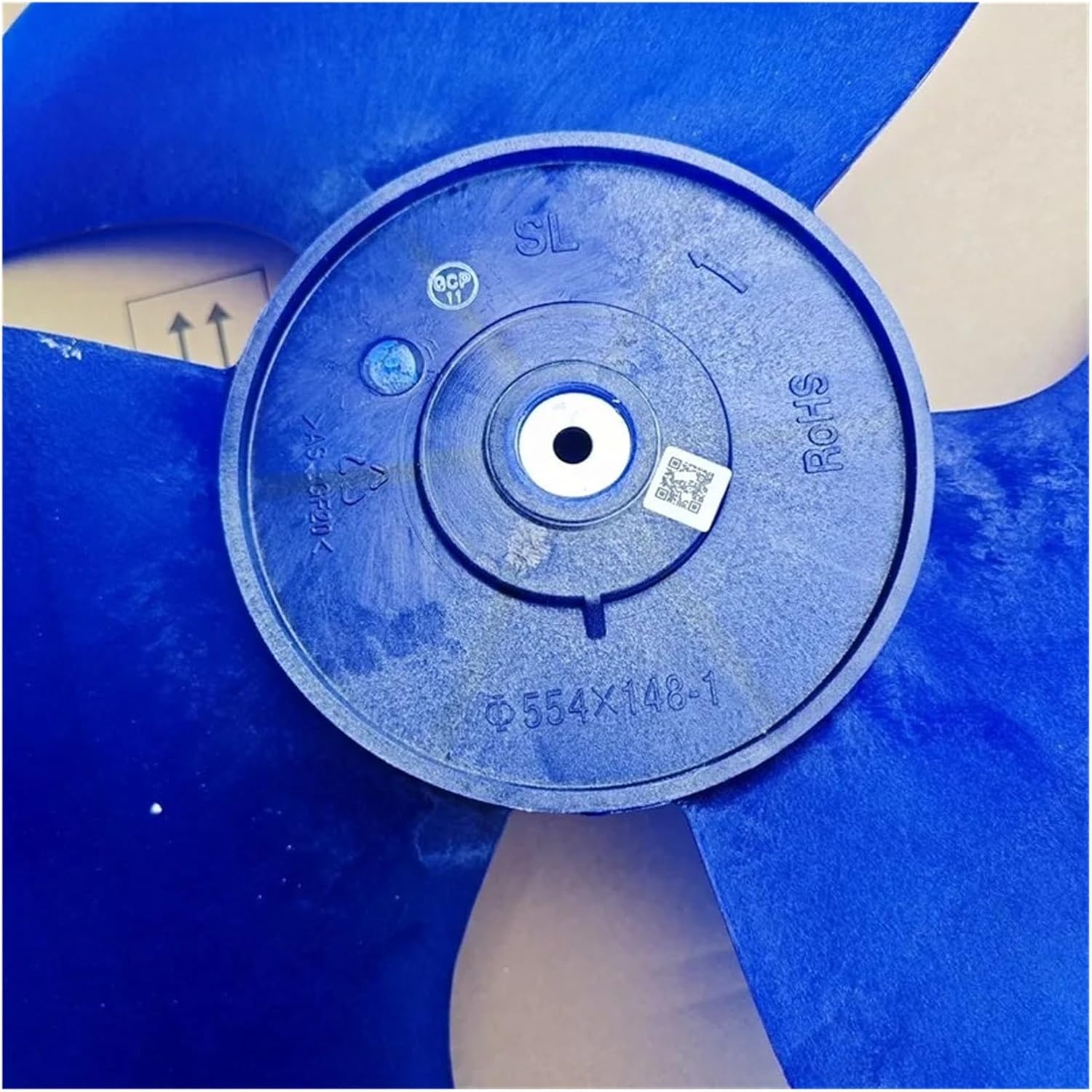 Cabinet Air Conditioning External Unit Axial Flow Fan Blade Heat Dissipation 554x148-1 Motor Fan Blade