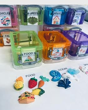 Theme Objects Set, 200+ Sorting Trinkets