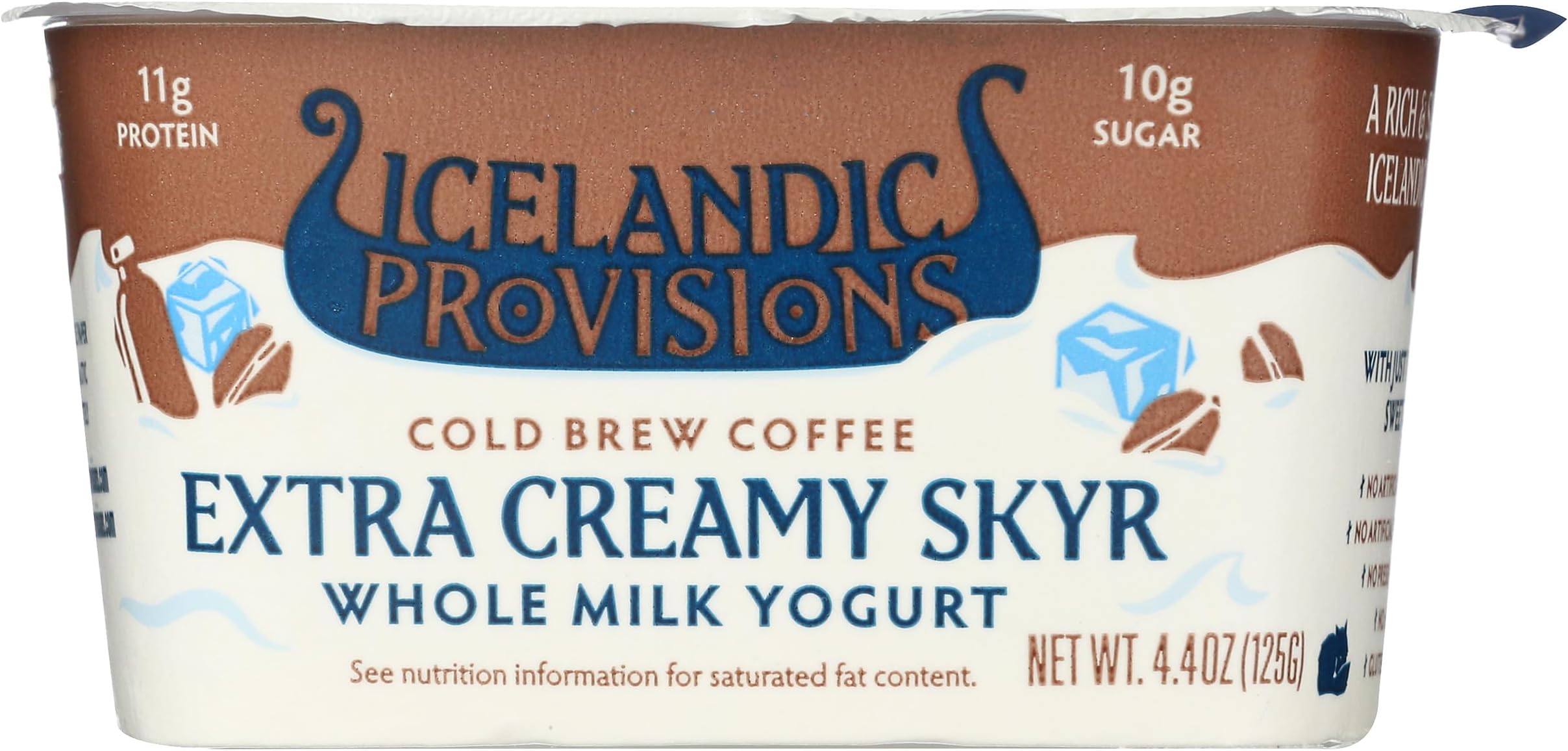Extra Creamy Skyr, Cold Brew Coffee, 4.4 Ounce
