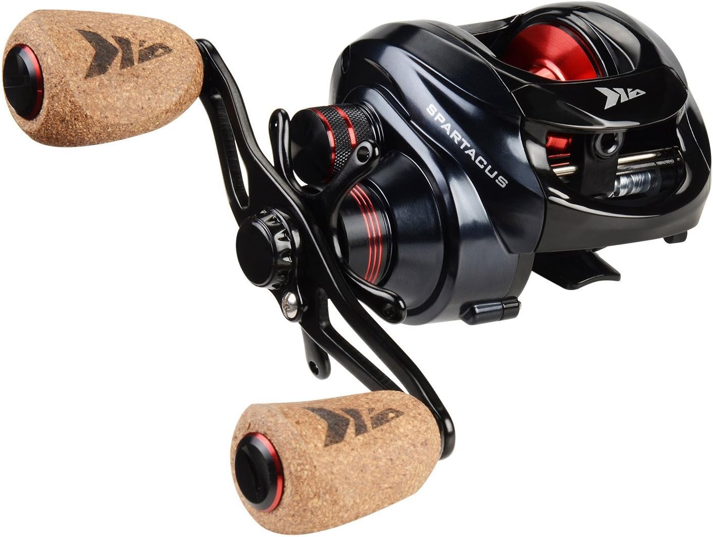 KastKing Royale Legend GT Baitcasting Reels, New Low Profile Design Baitcaster Fishing Reel, Magnet Braking System, 17.6 Lbs Carbon Fiber Drag, 5+1 Shielded Stainless Steel Bearings
