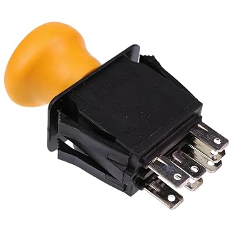 JEENDA Blade Clutch PTO Switch 7 Terminals Compatible with Cub Cadet MTD 725-3233A 725-3233 925-3233A 925-3233 Delta 6201-308 6204-308 Fits RTZ XT2 ZT1 ZTR Zero 1515 1517 1525 1527