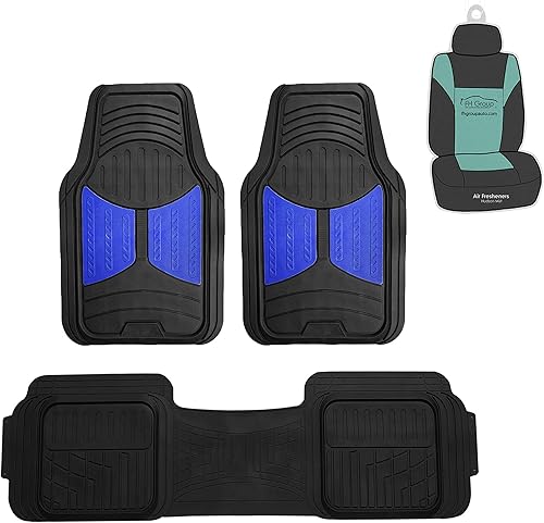 FH Group F11513 - Juego completo de tapetes de goma recortables para autos, camiones y todoterrenos