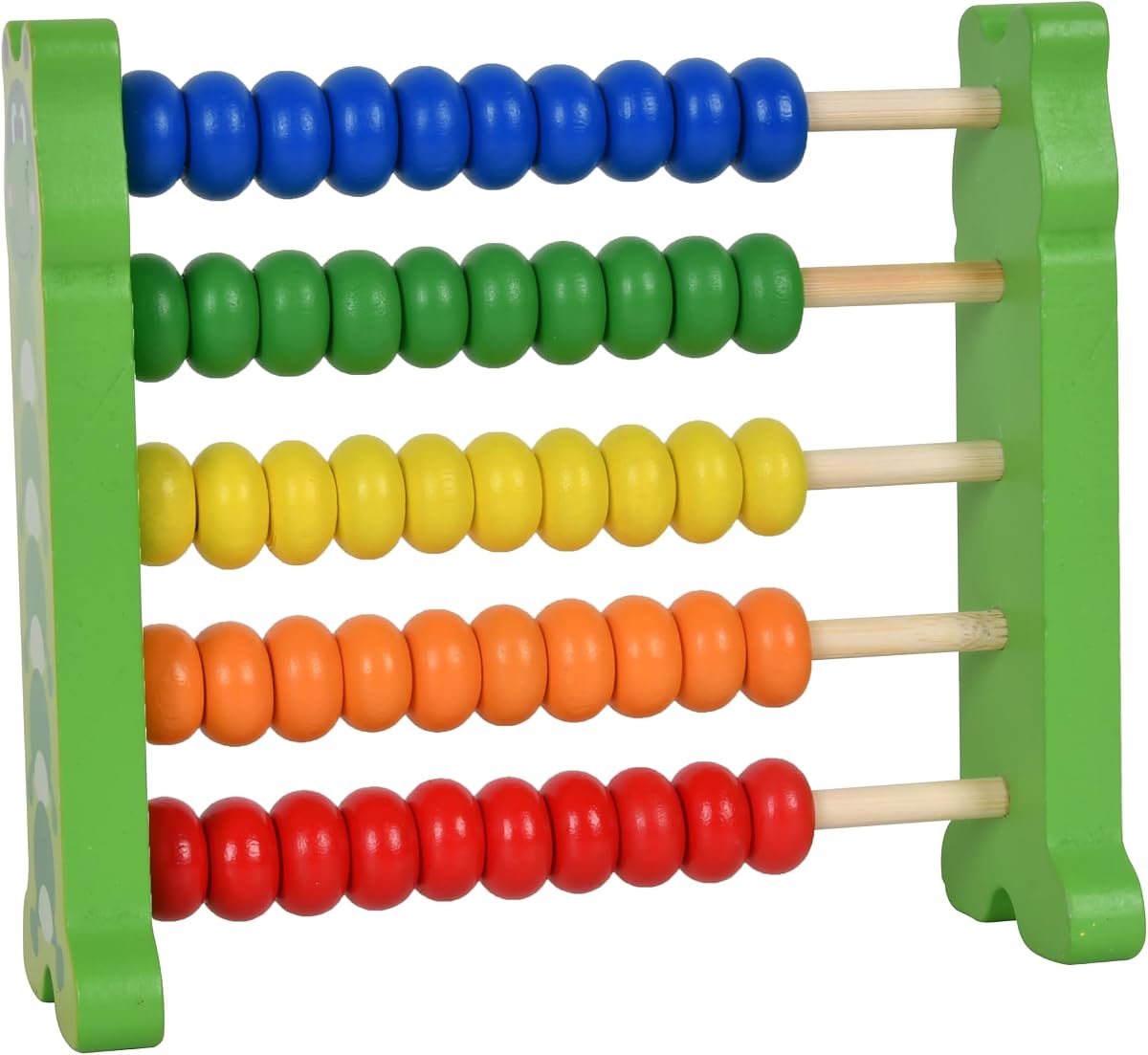 WNWLwooden Abacus Frame Learning Tool Growth Toy Beads Educational Counting Toy Abacus Math Thinking Counting Toy,for Preschool Learning, Learning Mathematics