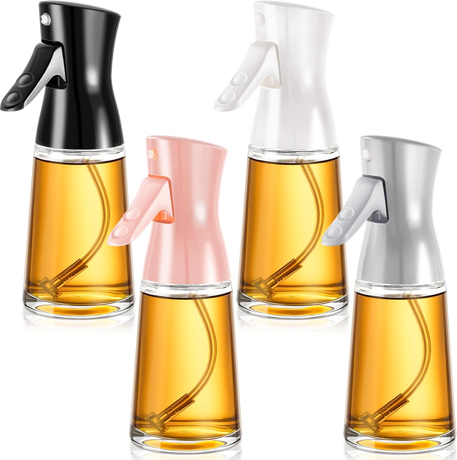 Cortona Splatter Oil Pourer | Cream/Leaf