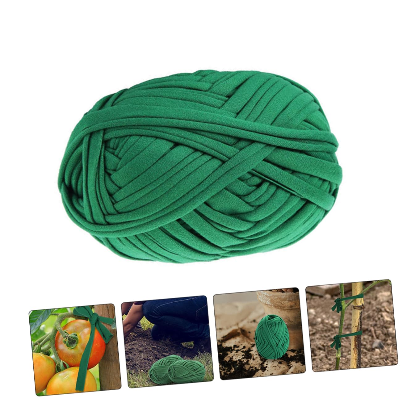 ibasenice 4 Ensembles Soutien pour Plantes Ajustable Résistante pour Arbres Pousses Arbustes Accessoire De Jardinage Polyvalent pour Soutien Optimal 2 Rouleaux*4