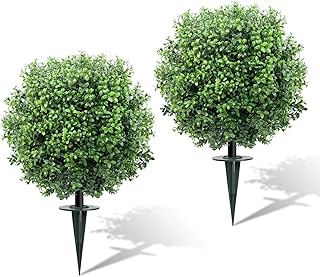 Artificial Boxwood Topiary Ball Trees, 24