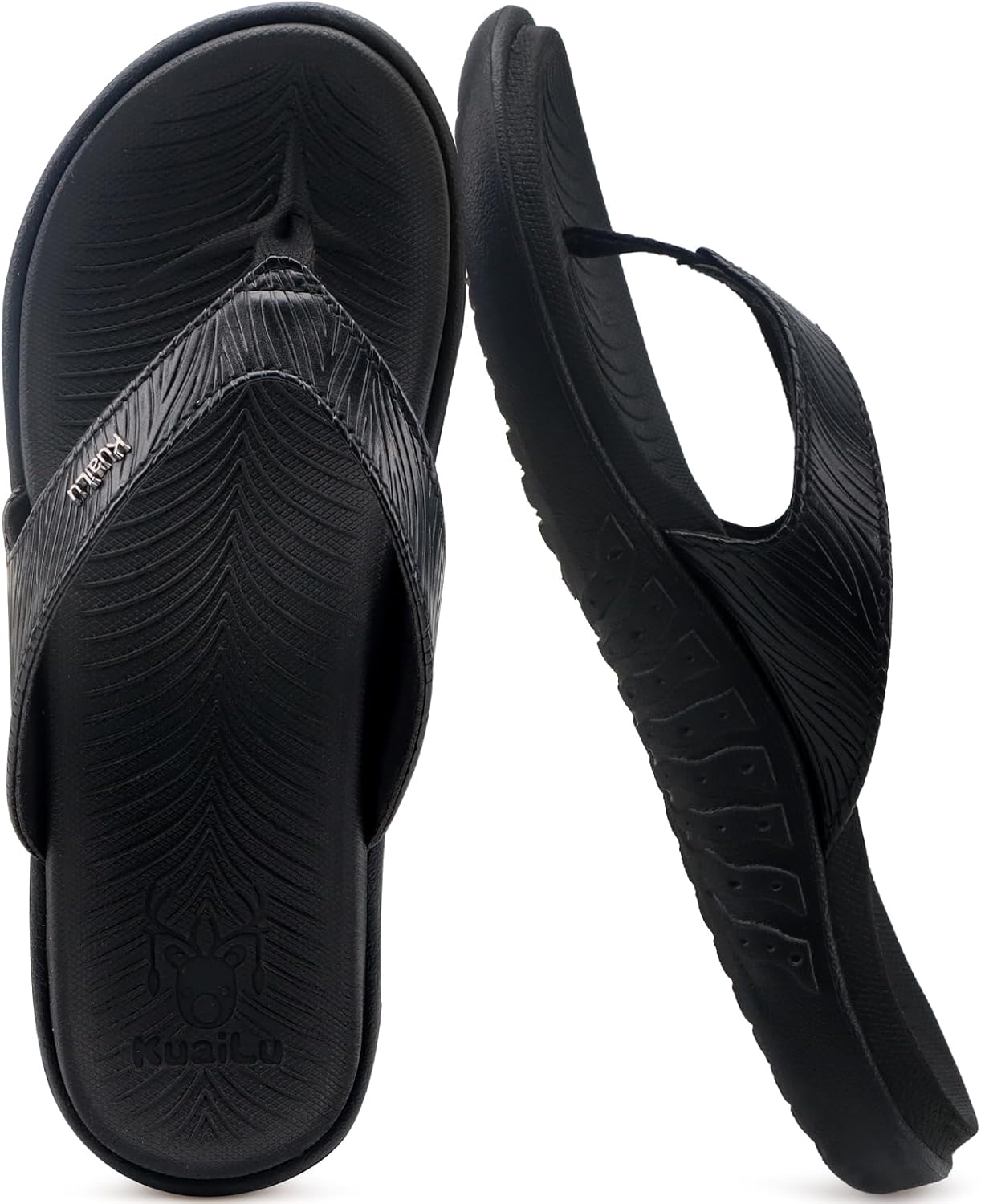 KuaiLu Women's Orthotic Arch Support Flip Flop Sandals - Image 7