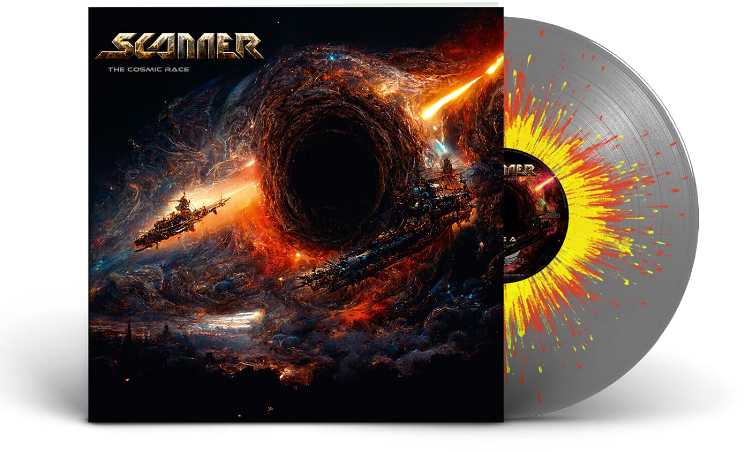Cosmic Race (Silver/Red/Yellow Splatter Vinyl) [VINYL]