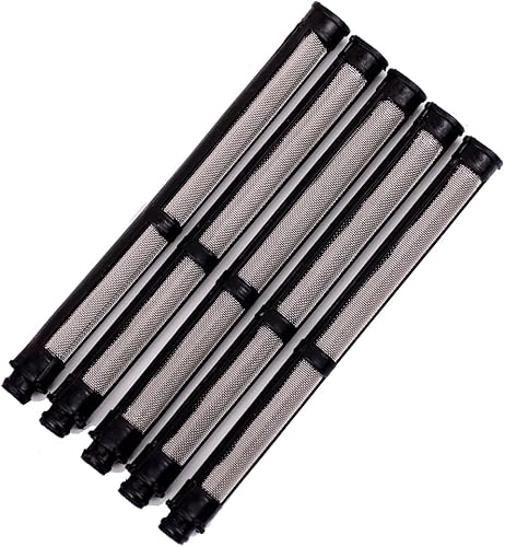 Filtro de pistola pulverizadora sin aire 287032 para contratista II y FTx II, látex 60 malla 5 paquetes