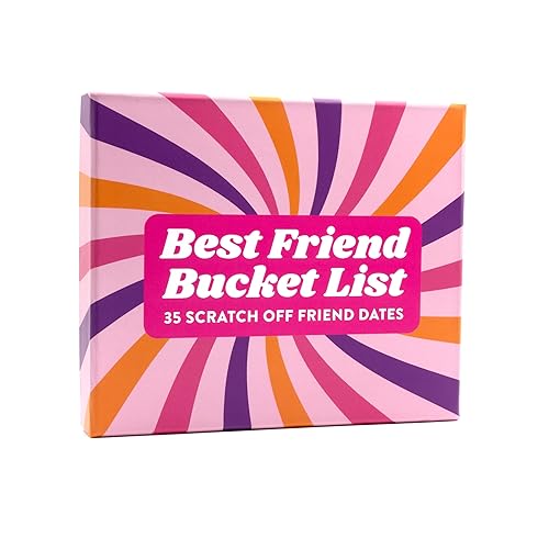 Happy Duo Best Friend Bucket List 35 Scratch Off Cards