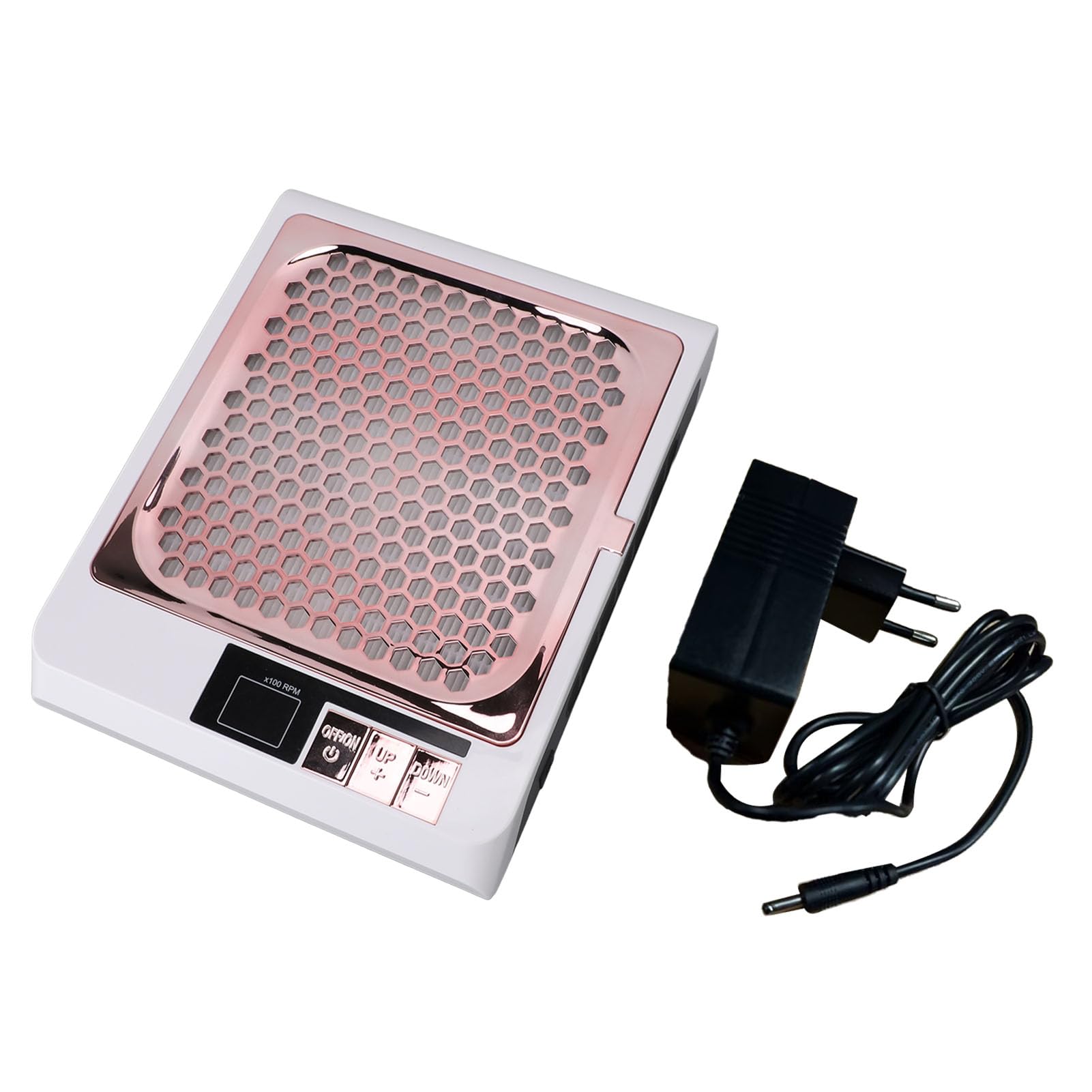 Recargable Extractor De Polvo Para Uñas, Aspirador Uñas Profesional | Extractor De Polvo Para Uñas de Escritorio, Aspirador Uñas Gel Para Salones De Manicura Y Hogares, filtroreutilizable