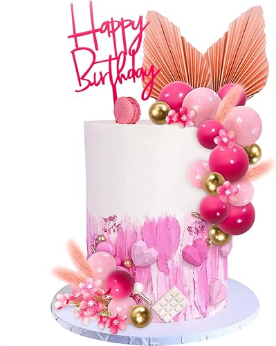 Miniatura 10 de MEMOVAN Decoración de pastel de girasol, 18 piezas, decoración de pastel de girasol con decoración dorada para tarta de feliz cumpleaños, girasoles