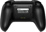 8Bitdo Ultimate 2 Wireless Controller for Windows & Android, Gaming Controller with TMR Joysticks, Switchable Hall Effect/Tactile Triggers, Motion Control, RGB Fire Ring, 8Speed Wireless Tech, Black - 3