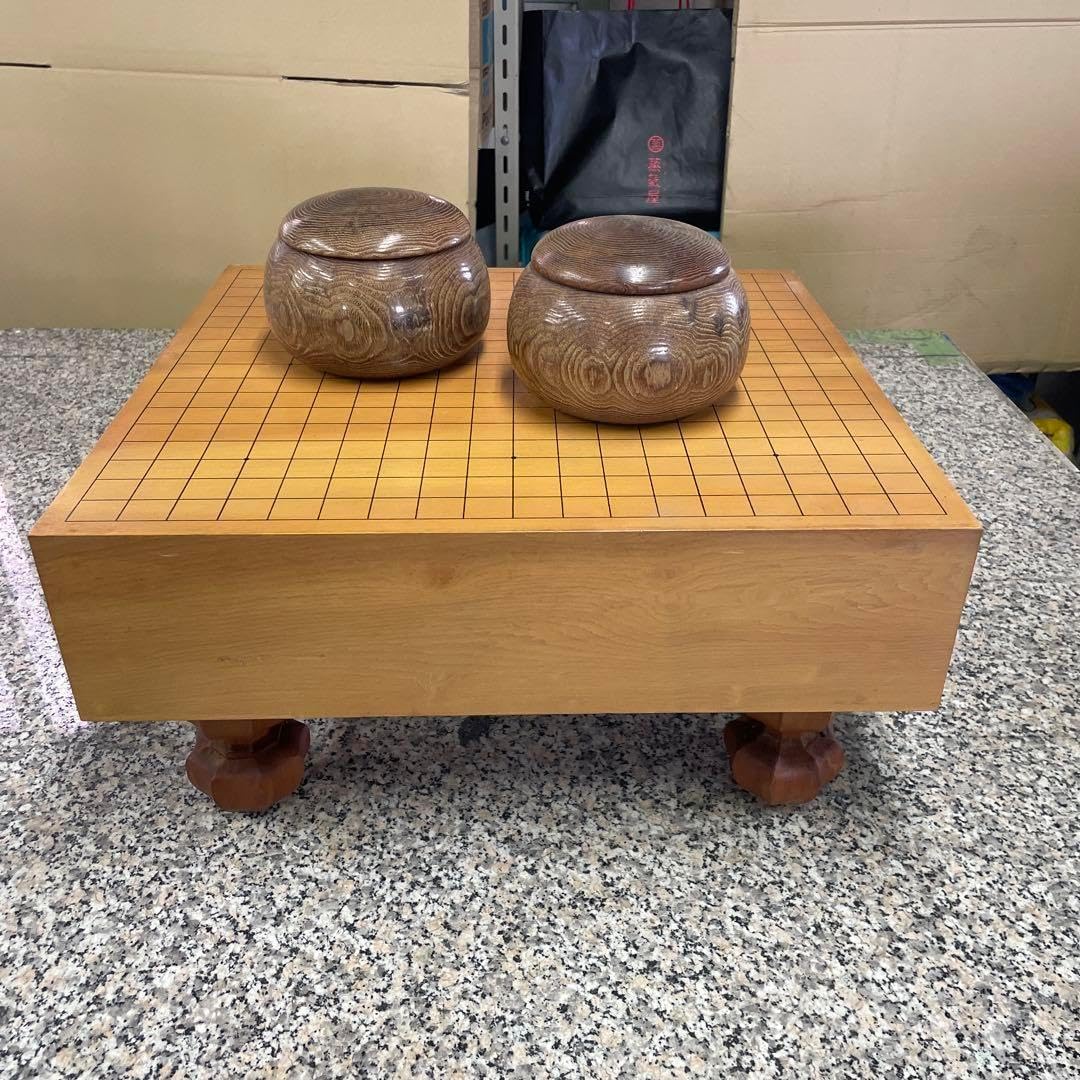 囲碁 木製 囲碁盤 碁石 碁笥 レトロ 昭和 ヴィンテージ へそ 脚付き 碁盤 囲碁 木製 囲碁盤 碁石 碁笥 レトロ 昭和 ヴィンテージ へそ 脚付き