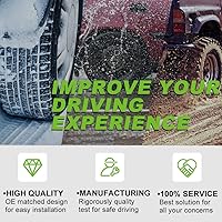 Vista 3 de SCITOO Kit de suspensión delantera de 8 piezas, extremo de barra de acoplamiento exterior interior para Toyota Camry Sway Bar Link 2007-2011