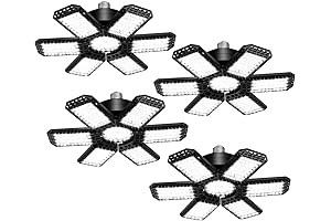 4 Pack 200W LED Garage Lights