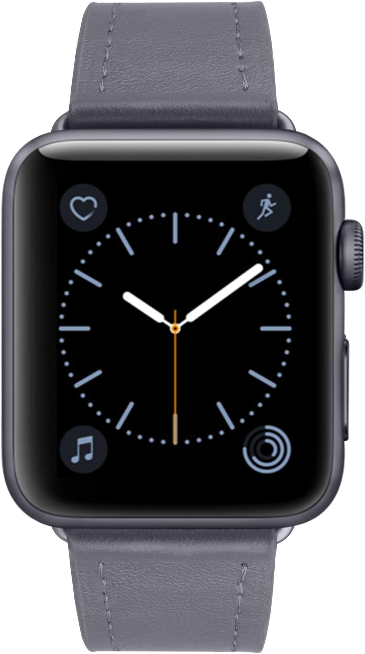 COVERY Compatible with iWatch Band 38mm 40mm / 42mm 44mm, Genuine Leather Watch Strap Compatible Apple Watch Band Series4(42mm/44mm) Series 3 Series 2 Series 1(38mm/42mm), Sport & Edition