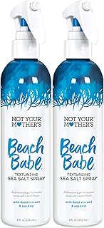 Not Your Mother's Beach Babe Sea Salt Spray (2-Pack) - 8 fl oz - Spray for Tousled Hair - Add Texture and Grit to Hair wit...
