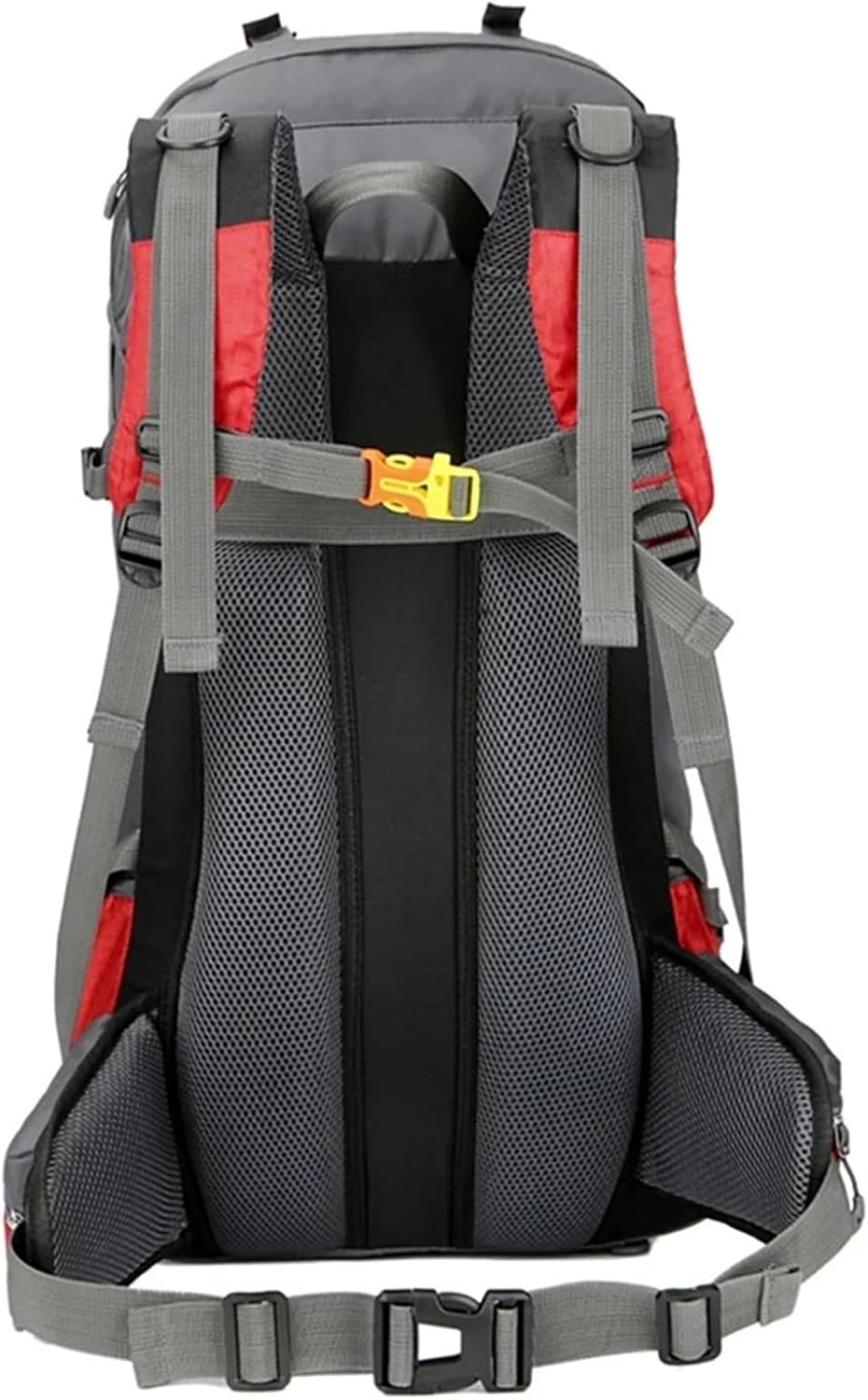 60L Nylon Camping Backpack – Outdoor Sport Bag For Climbing & Travelling With Rain Cover(60l Pink)