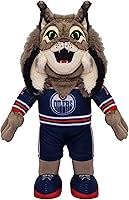 Vista 19 de Bleacher Creatures Anaheim Ducks Wild Wing - Figura de peluche de mascota de la NHL de 10 pulgadas (uniforme triangular verde azulado), una mascota