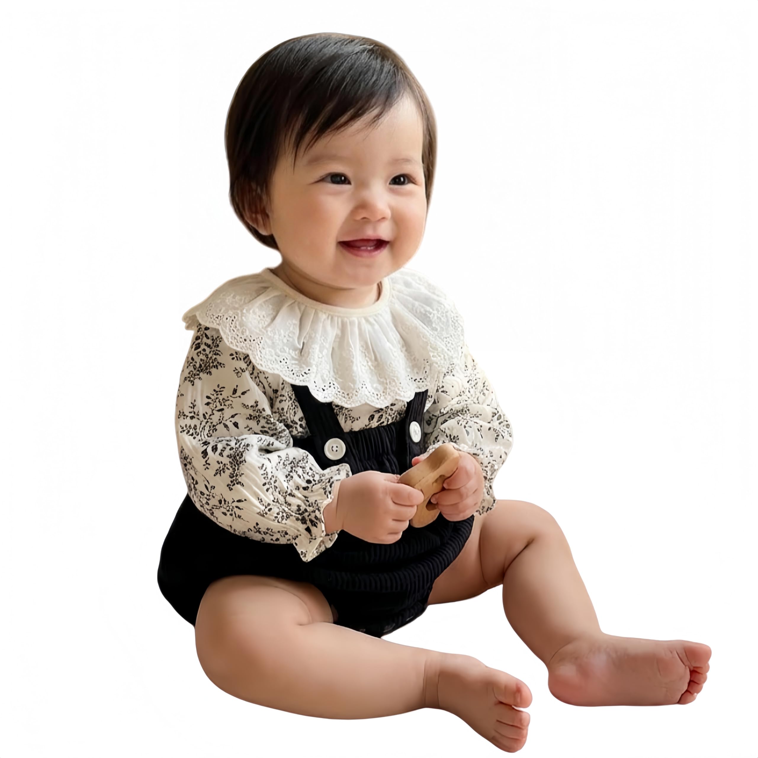 [coolspace] ロンパース 女の子 長袖 ベビー服 新生児 服 女の子…