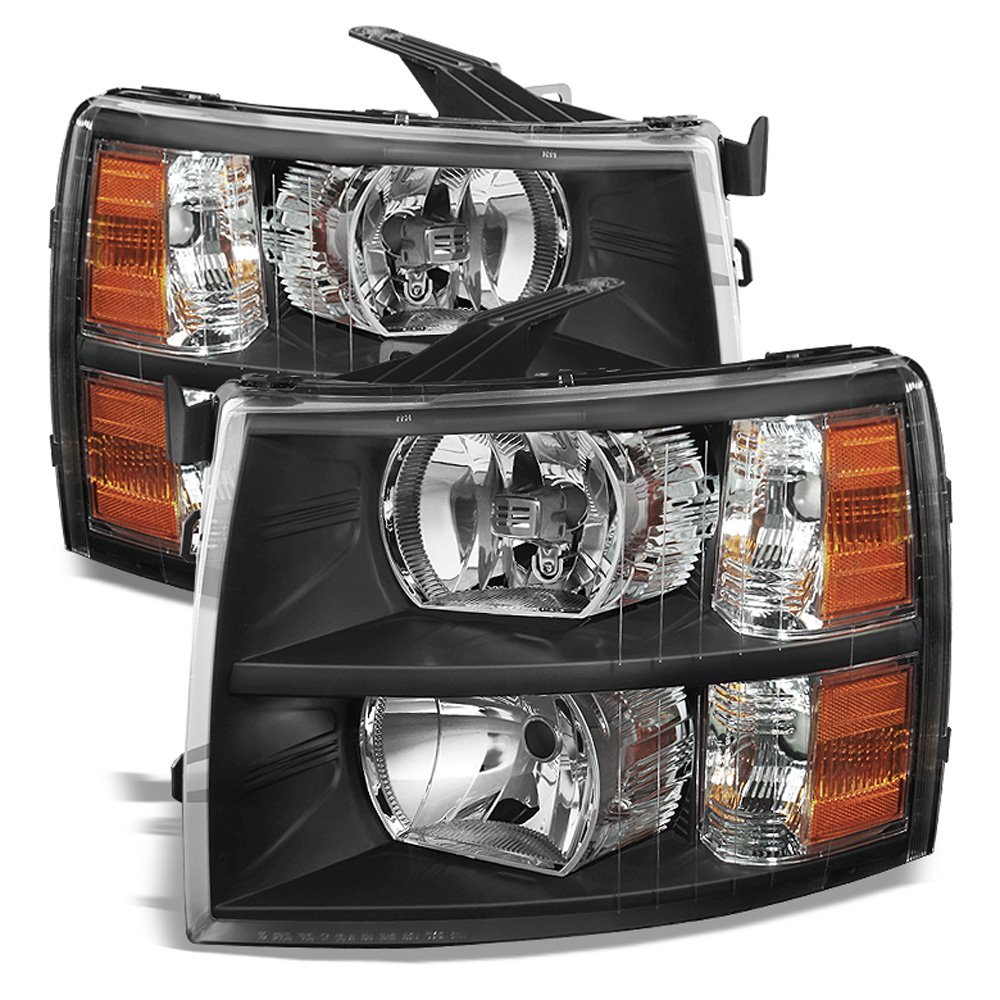 ACANII Black Housing Headlights