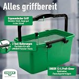 UNGER Window Cleaner Kit - Washer, Squeegee, Bucket, Liquid, Scraper, Cloth - 7