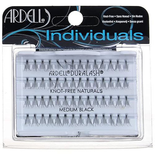 Miniatura 3 de Ardell Duralash Naturals - Pestañas individuales, color negro medio (paquete de 4)