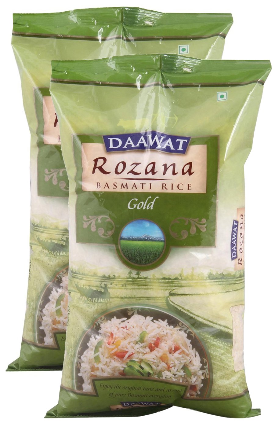 Big Bazaar Combo - Daawat Basmati Rice Rozana (Gold), 1kg (Pack of 2) Promo Pack (B0764F85V1) Amazon Price History, Amazon Price Tracker