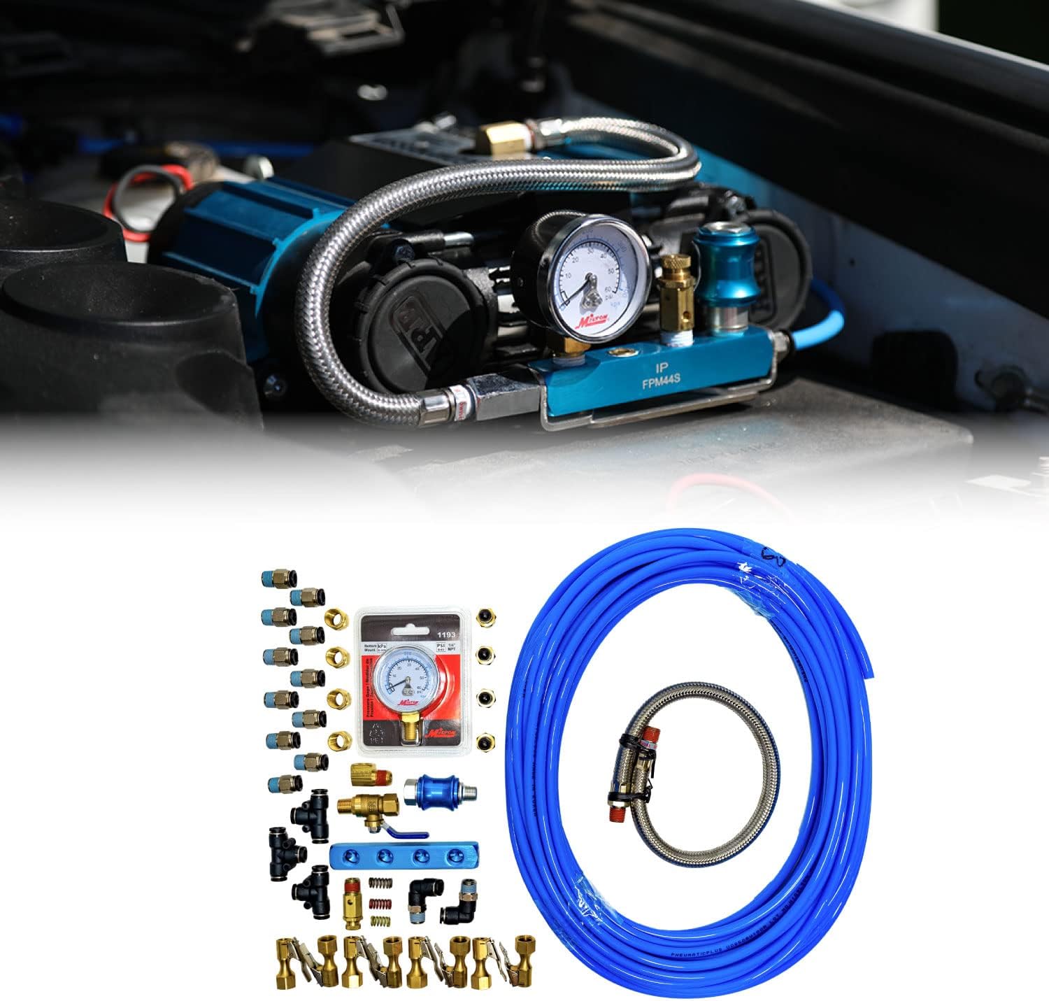 Rago Fabrication The "Wifey" Air System | Truck 120"+ Wheel Base | ARB Single & Twin Air Compressor | Hose Rated 170 PSI | Made in the USA