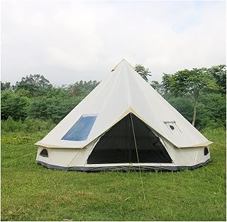 Outdoor 6-10 Person Ger Family Trip Hiking Camping Castle Picnic Tent