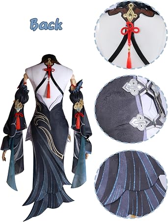 NSPSTT Game Cosplay Costumes for Women Shenhe Xingqiu Ganyu Lantern Rite New Outfit Full Set