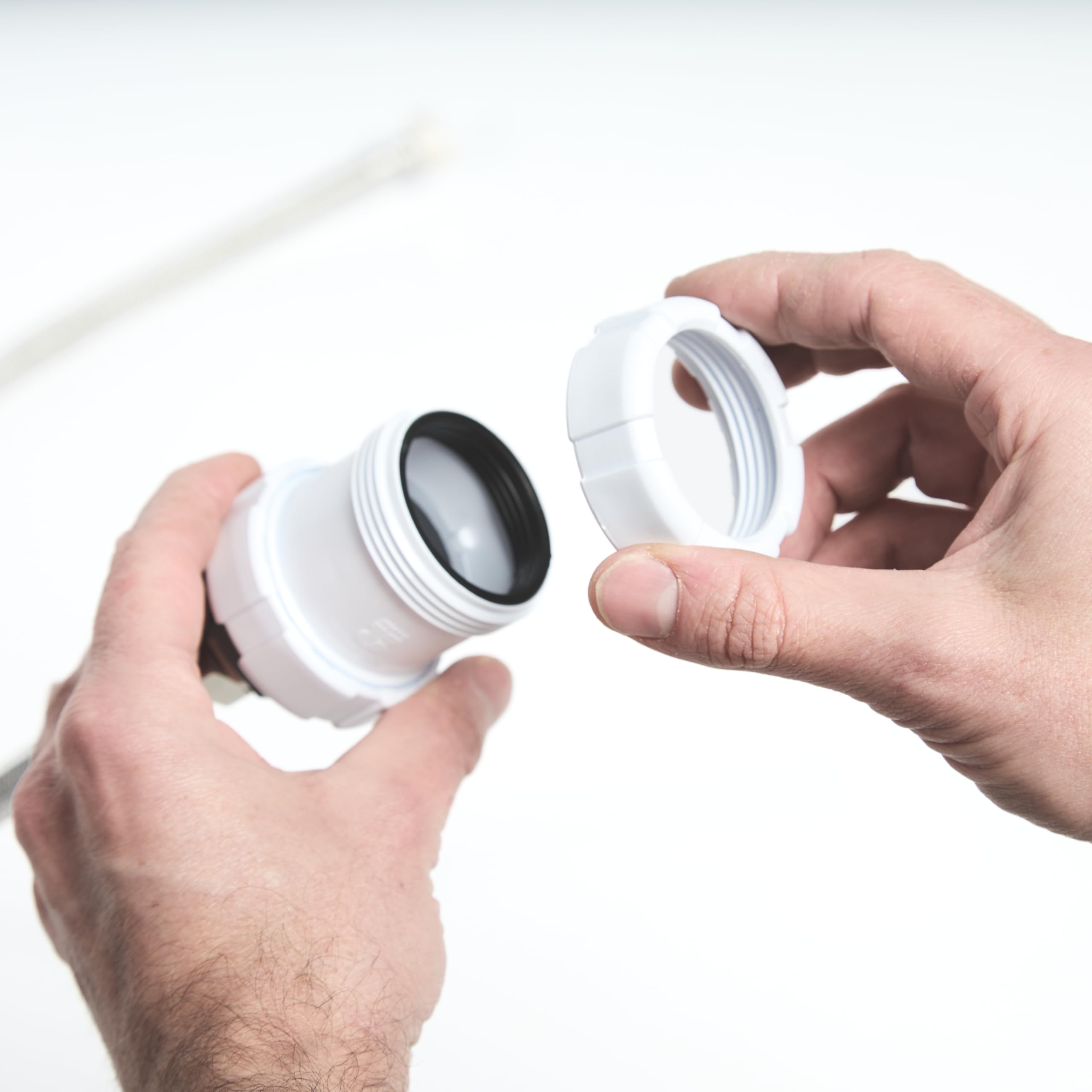 Desatascador de Tuberías, para Tubos de 40 y 32 mm, con conexión para aportar agua a presión sobre el atasco.
