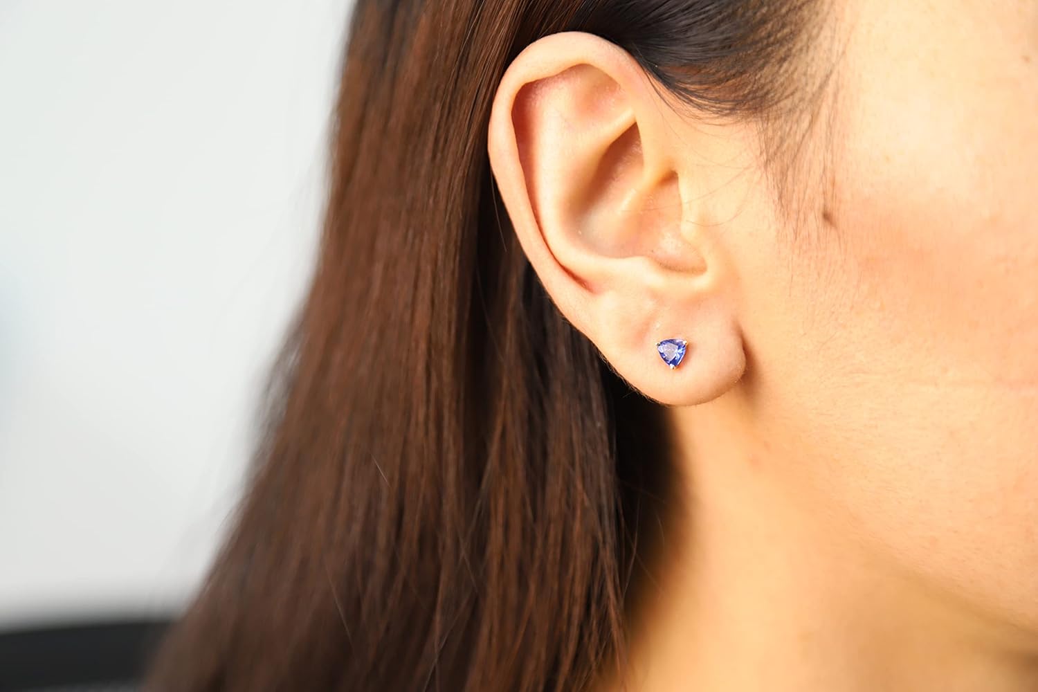 Amazon | Gin & Grace 14K イエローゴールド 天然タンザナイト  