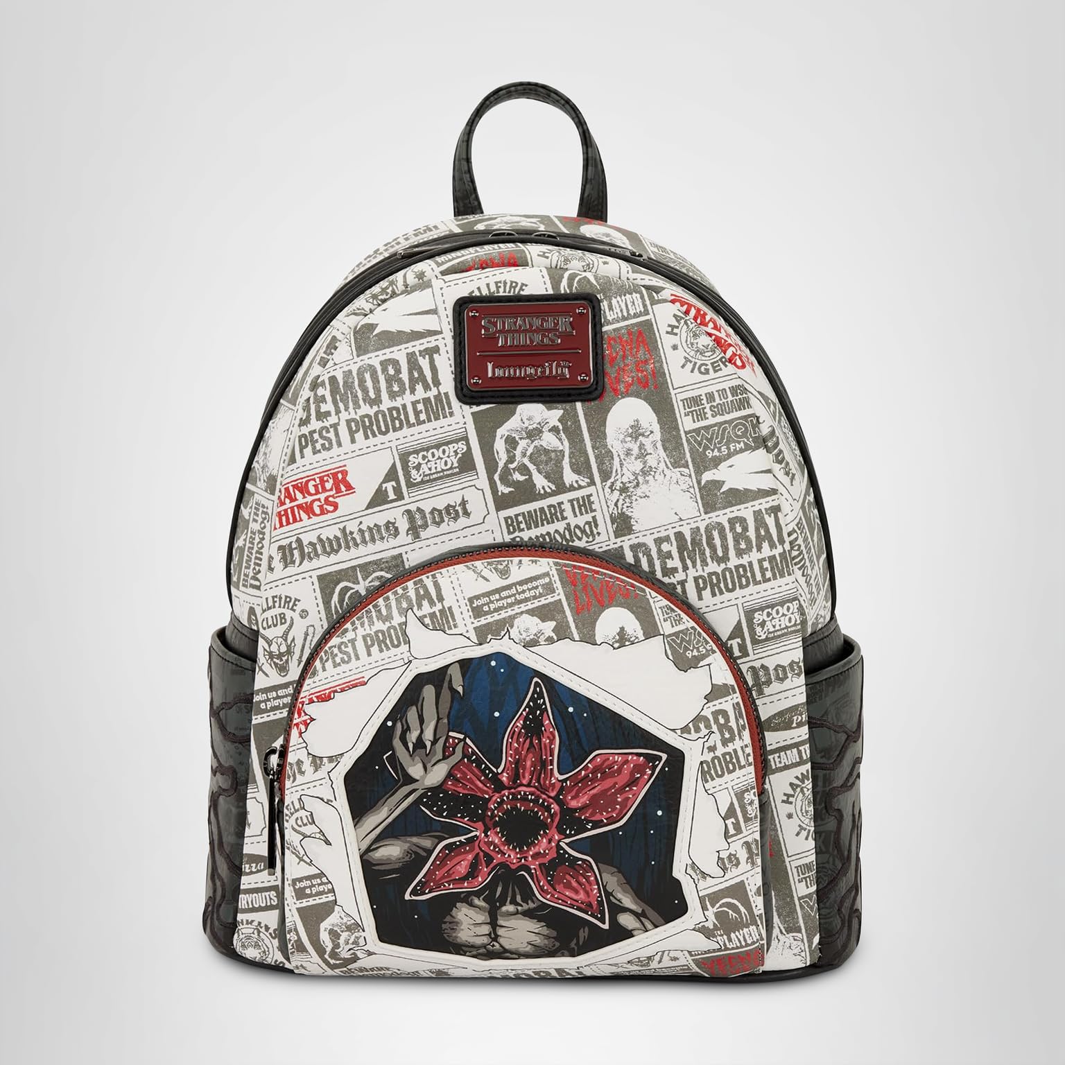 Amazon.com: Loungefly Stranger Things 5 Mini Backpack : Clothing