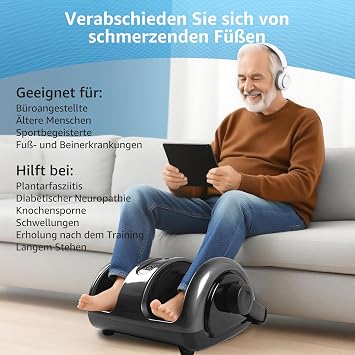 Shiatsu Foot & Leg Massager with Heat