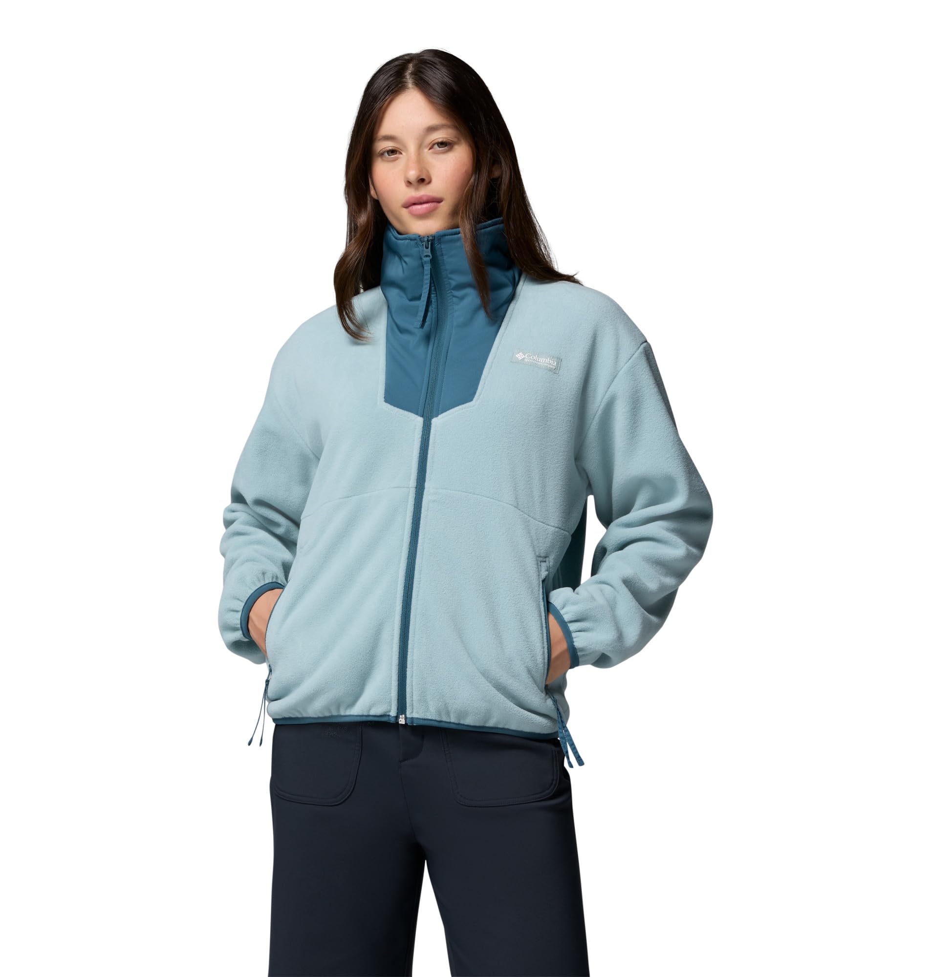 Columbia Damen Sequoia Grove Full Zip Fleece Fleecejacke mit durchgehendem Reißverschluss (1er Pack)