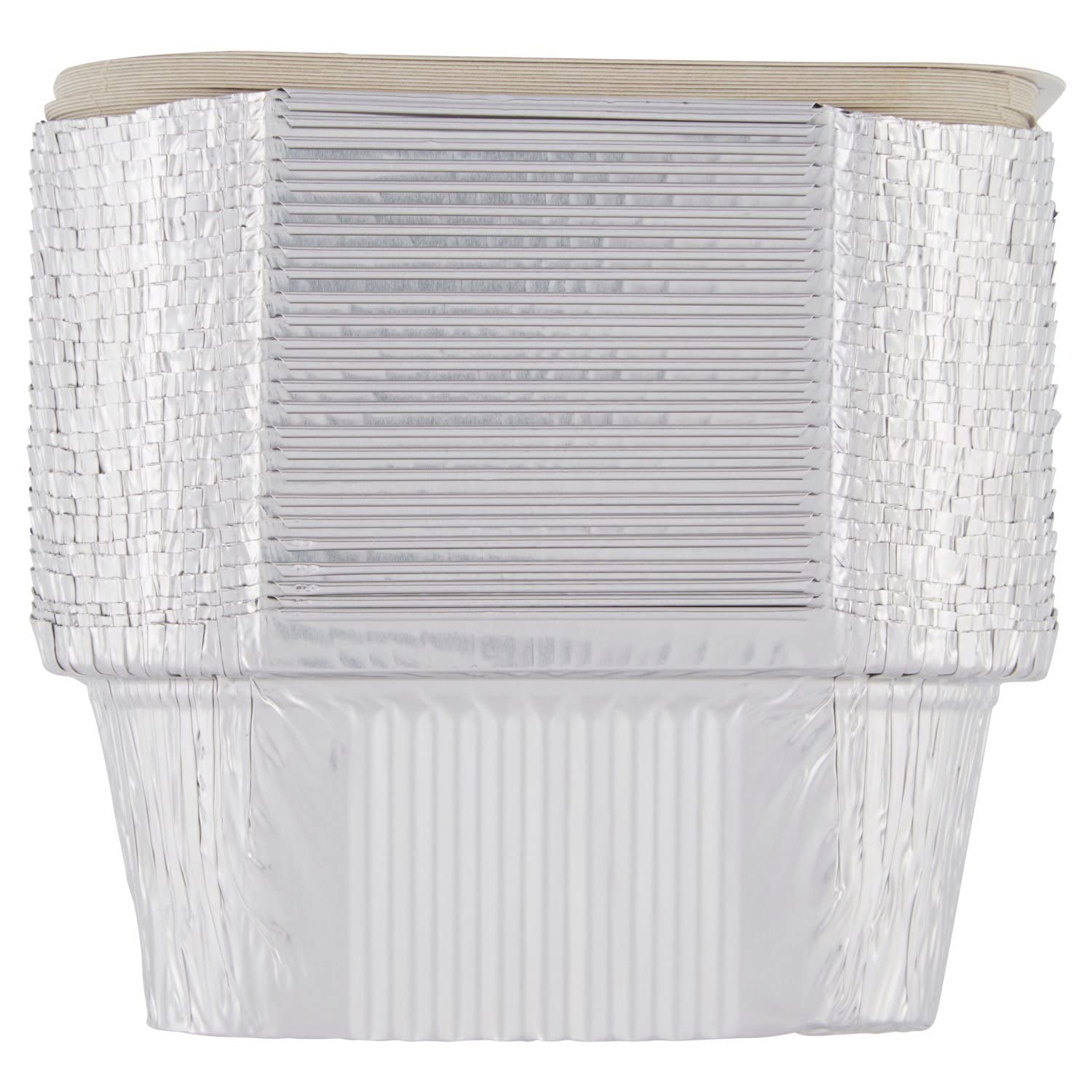 CukiAluminium Trays with lids - Double Force - 1 Serving -Rectangular [R31L] - Convenience Format - 1 Pack of 25 Pieces