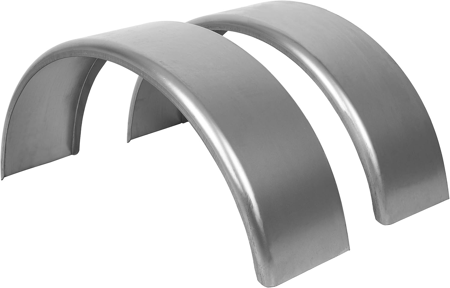 HECASA Steel Round Single Axle Trailer Fenders and Fender Backs Fits 14” to 16” Wheels - 32” x 9” x 15” (2Pcs) : Everything Else