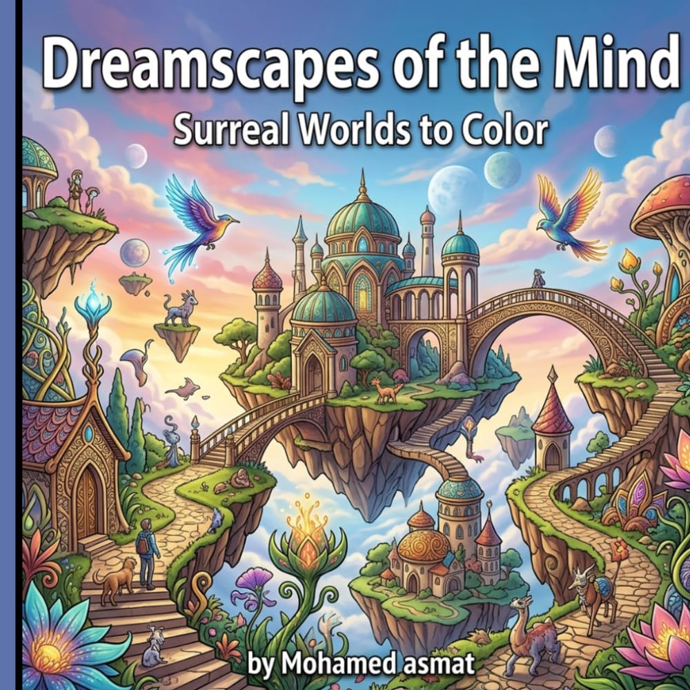Dreamscapes of the Mind: Surreal Worlds to Color