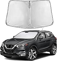 Vista 119 de EcoNour Parasol para Subaru Crosstrek 2013-2015 2016 2017, visera solar para parabrisas delantero y ventana, bloqueador de calor UV y protector