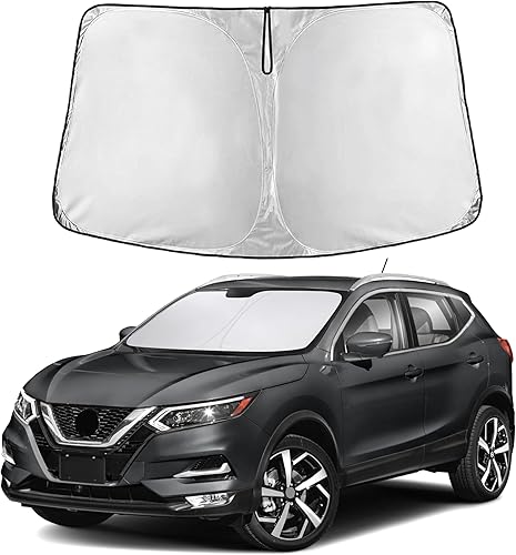 Miniatura 119 de EcoNour Parasol para Subaru Crosstrek 2013-2015 2016 2017, visera solar para parabrisas delantero y ventana, bloqueador de calor UV y protector